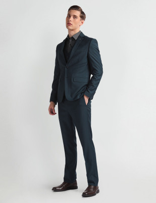 ARROW Single-breasted Solid Men Suit