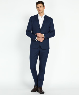 PETER ENGLAND Single Breasted Solid Men Suit
