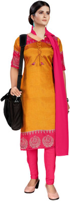 Vimla Silk Blend Printed Salwar Suit Material