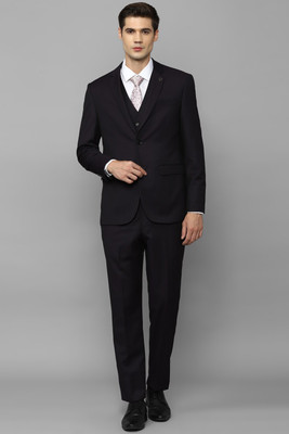 Allen Solly Single Breasted - 2 button Solid Men Suit