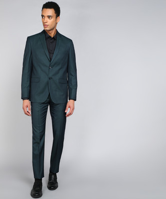 VAN HEUSEN two piece suit Textured Men Suit