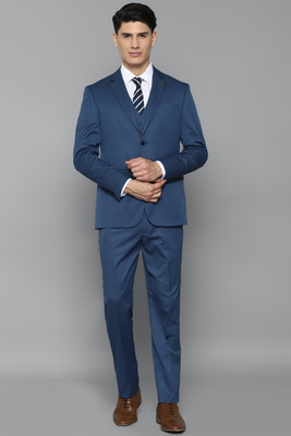 Allen Solly Single Breasted - 2 button Solid Men Suit