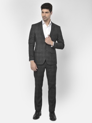 CRIMSOUNE CLUB Suit Checkered Men Suit