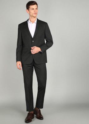 VAN HEUSEN 2 PC Suit Solid Men Suit