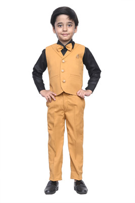 VALUE CREATION 3 Piece Suit Set Solid Boys Suit