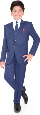 JACKJO Single Breasted Solid Boys Suit