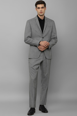 LOUIS PHILIPPE Single Breasted - 2 button Checkered Men Suit