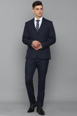 LOUIS PHILIPPE Men 2 Peace Suit Checkered Suit For Rs. 2100 @ 85 %