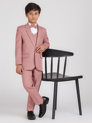 PROVOGUE 5 Pcs Suit Set Solid Boys Suit