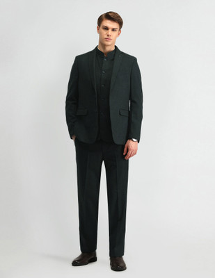 ARROW 3-piece Solid Men Suit