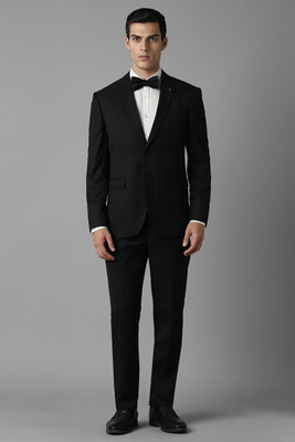 LOUIS PHILIPPE Two Piece Suit Checkered Men Suit