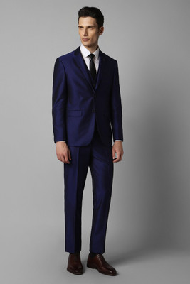LOUIS PHILIPPE Single Breasted - 2 button Self Design Men Suit