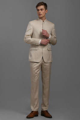 LOUIS PHILIPPE Formal Suits Solid Men Suit
