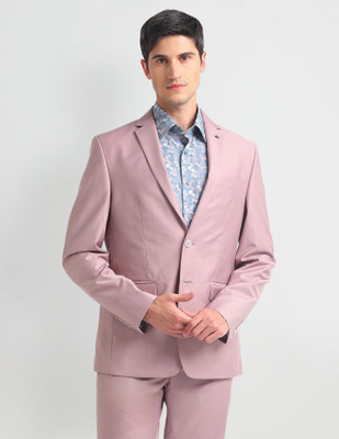 ARROW Single-breasted Solid Men Suit