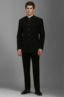 LOUIS PHILIPPE Two Piece Suit Printed Men Suit
