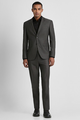 PETER ENGLAND Single Breasted - 2 button Checkered Men Suit