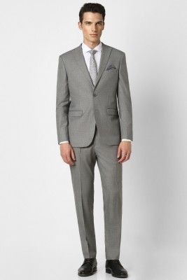 PETER ENGLAND Three Piece Suit Textured Men Suit