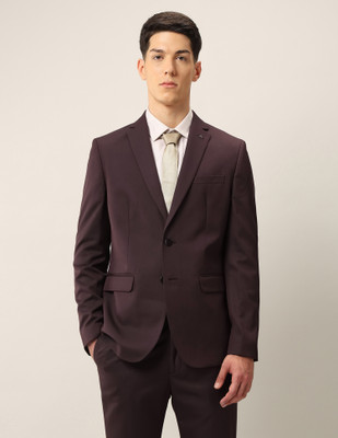 ARROW 2-piece Solid Men Suit