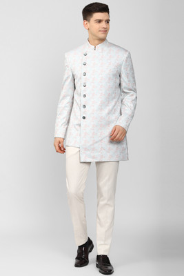 PETER ENGLAND Single Breasted Printed Men Suit