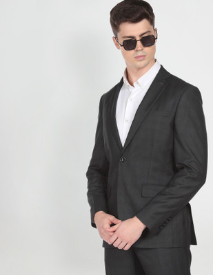 ARROW single breasted Solid Men Suit