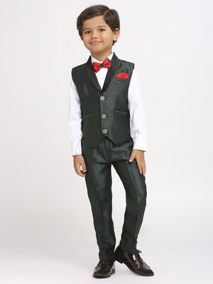 PROVOGUE 3 PCS SUIT SET Solid Baby Boys Suit