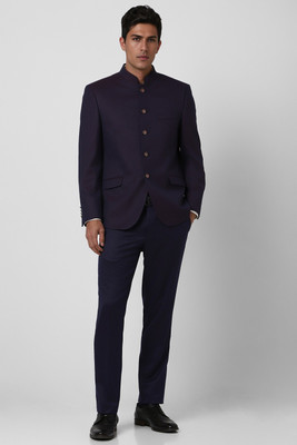 VAN HEUSEN Suit Solid Men Suit