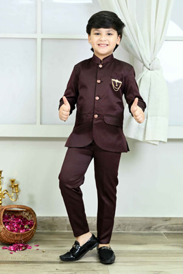VALUE CREATION Boys Suite Solid Boys Suit