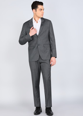 PETER ENGLAND Tuxedo Style Checkered Men Suit