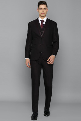 LOUIS PHILIPPE Single Breasted - 2 button Solid Men Suit