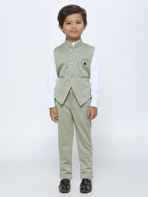 PROVOGUE 3 PCS SUIT SET Solid Boys Suit