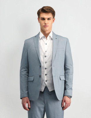 ARROW 3-piece Solid Men Suit