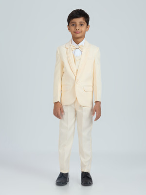 PROVOGUE 5 Pcs Suit Set Solid Boys Suit