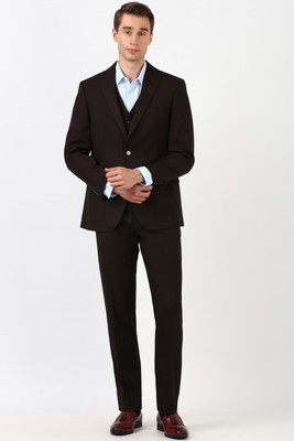 PETER ENGLAND Suits Solid Men Suit