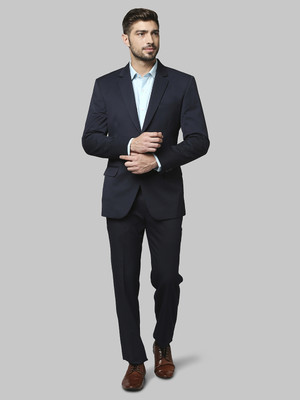 PARK AVENUE 2SB 2PC NOTCH STND. - SUPER SLIM Solid Men Suit