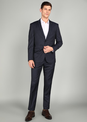 VAN HEUSEN Suit Solid Men Suit