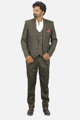 gargian master cut Coat Pant Set Solid Men Suit