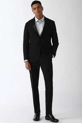 PETER ENGLAND Two Piece Suit Solid Men Suit