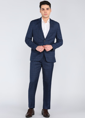 PARK AVENUE Sb2 Platinum S.Slim Suit 2Pc-Notch7Cm Solid Men Suit