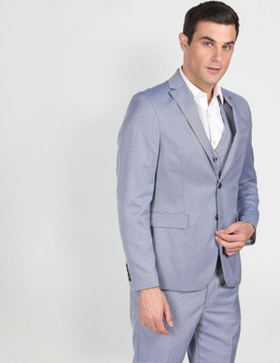 ARROW Body Tailored Suit Self Design Men Suit