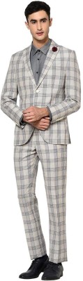 Blackberrys 3 PIECE Checkered Men Suit