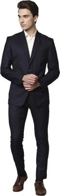 PARK AVENUE 2PC NOTCH BASIC- SUPER SLIM Self Design Men Suit