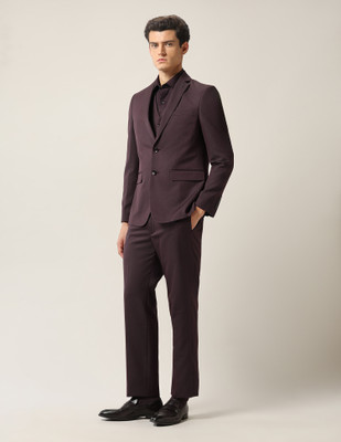 ARROW 3-piece Self Design Men Suit