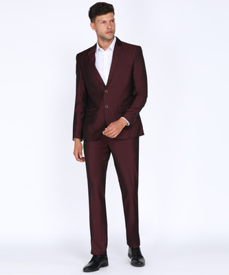 PARK AVENUE 2 PC Suit Solid Men Suit