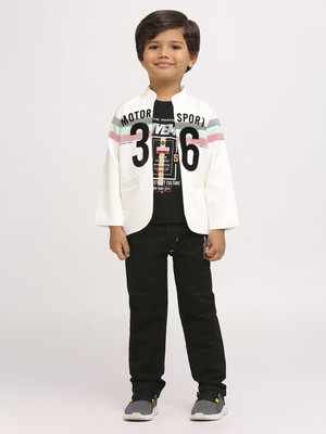 PROVOGUE 3 pcs suit set Printed Boys Suit