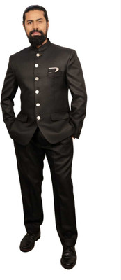 Nadali fashion wear JODHPURI BAND GALLA Solid Men Suit