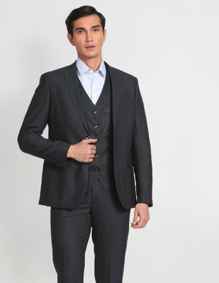 ARROW 3 Piece Suit Solid Men Suit