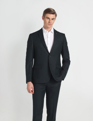 ARROW Tailored Fit Dobby Weave Suit Self Design Men Suit