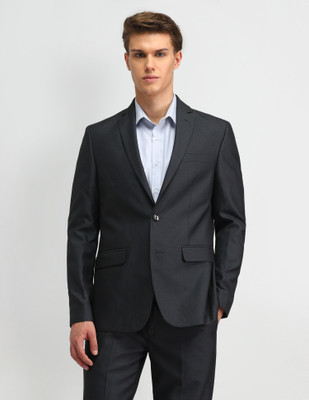 ARROW 2-piece Self Design Men Suit
