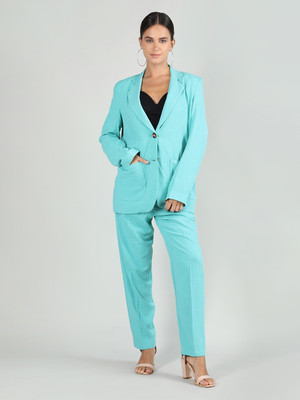DLANXA Single Breasted Solid Women Suit