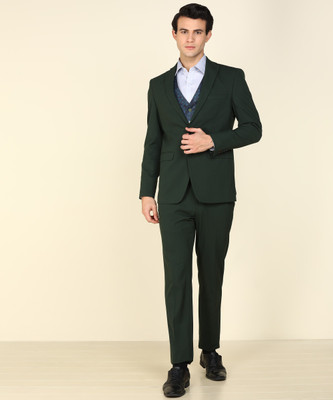 PETER ENGLAND Three Piece Suit Solid Men Suit